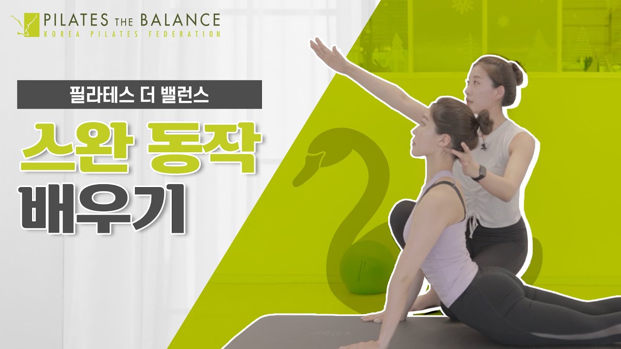 [필라테스 지도자과정] 목, 어깨 통증에 효과적인 필라테스 스완동작🦢 단계별 상세 설명!