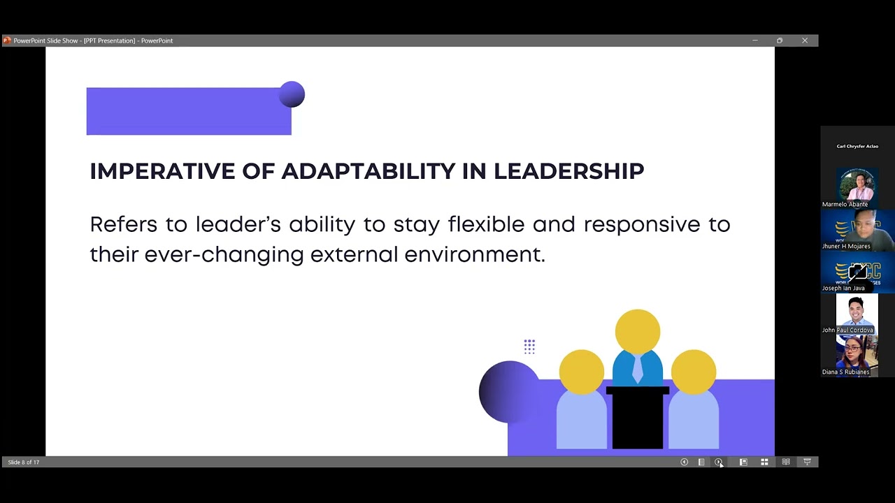 Change Management and Leadership Adaptability