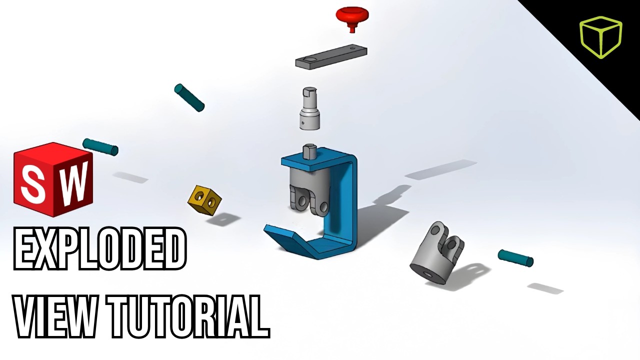 Совет по SOLIDWORKS: работа с разобранными видами в сборках