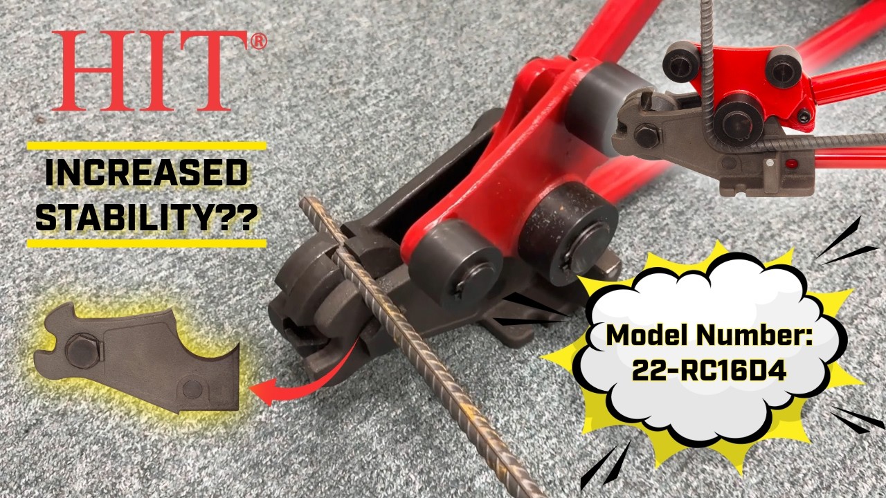 HIT High Stability Rebar Cutter & Bender
