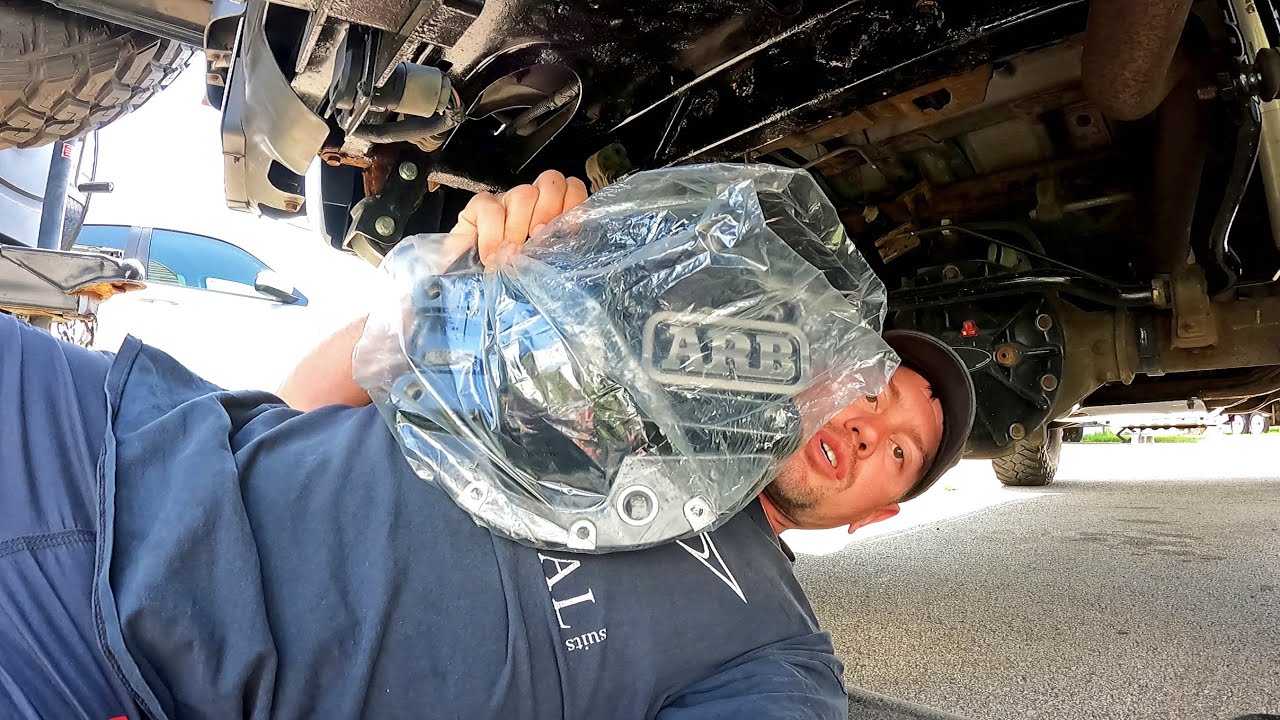 H3 Hummer ARB 0750007B Differential Cover Install