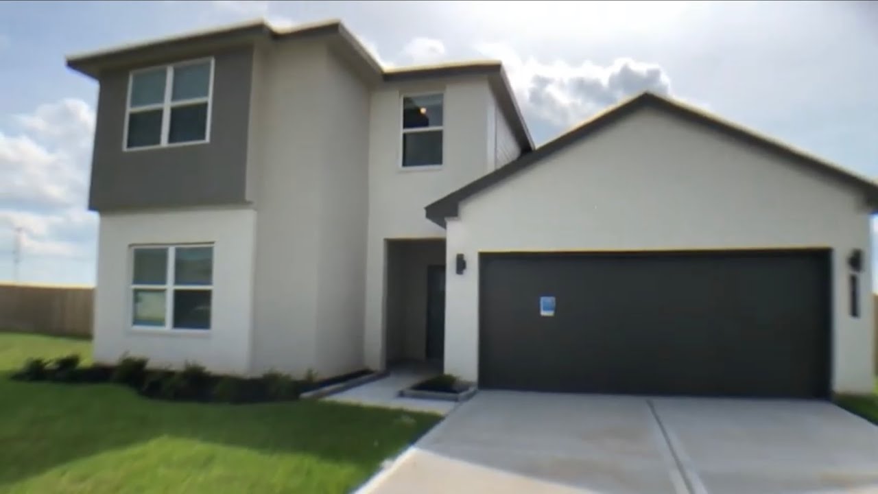 D.R. Horton | Midland Floor Plan | 2,208 SF | Rodeo Palm | Manvel, TX.