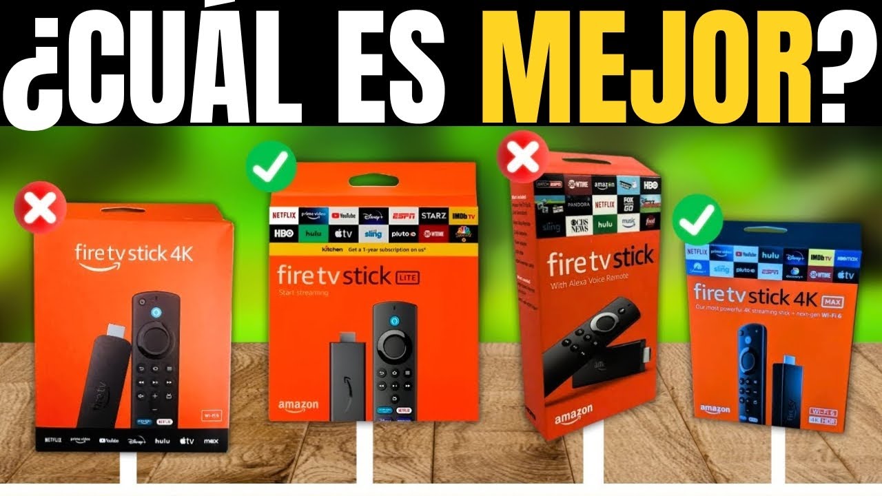 &iquest;Qu&eacute; Fire Stick Comprar? Los 4 Mejores Fire Stick de Amazon en 2026