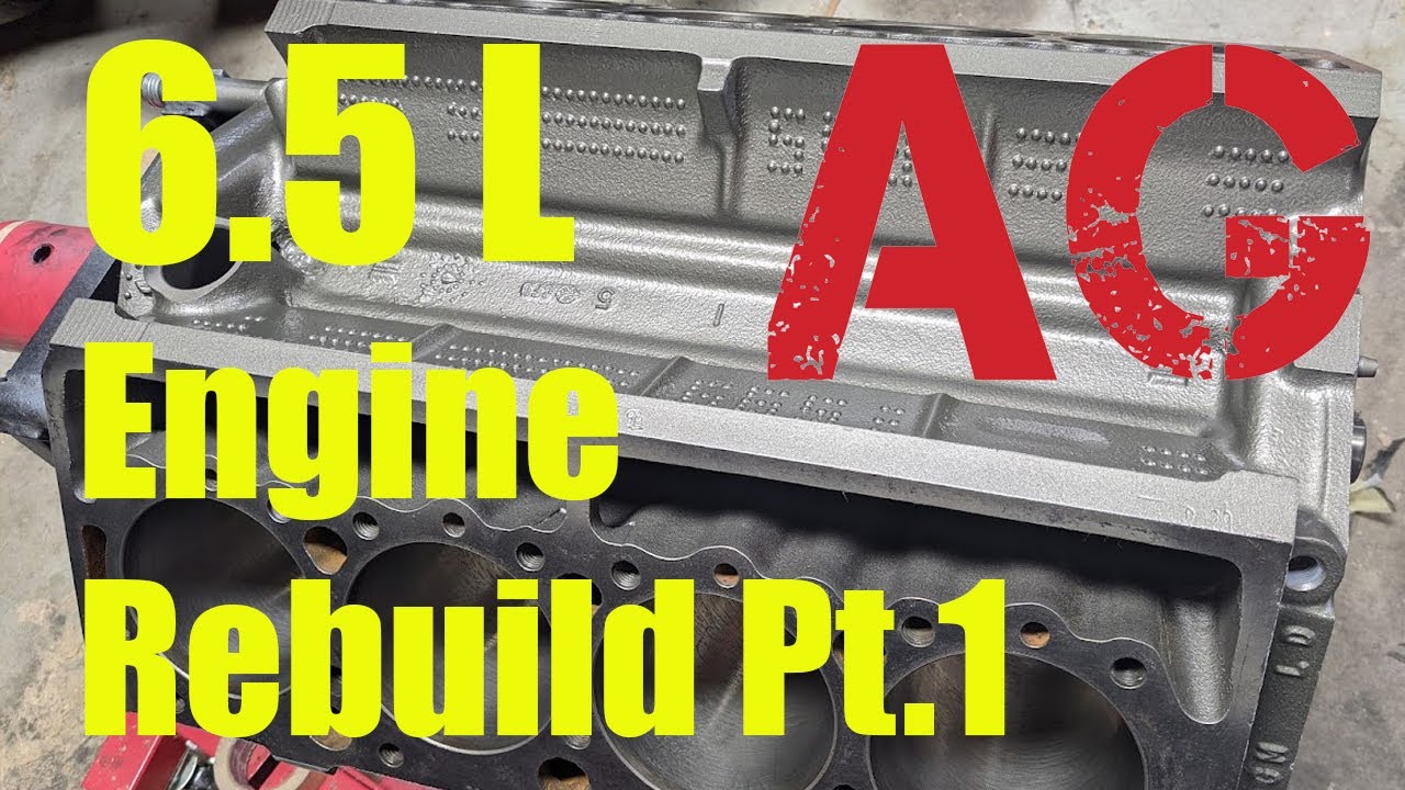 6.5l Diesel Engine rebuild Pt. 1