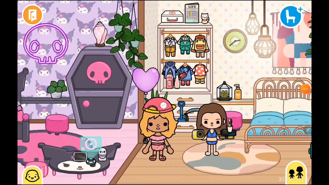 Toca boca. Ева и её семья. || 4 сезон 16 серия ||~☆ Тока бока домик(1,2) и аквапарк ☆~