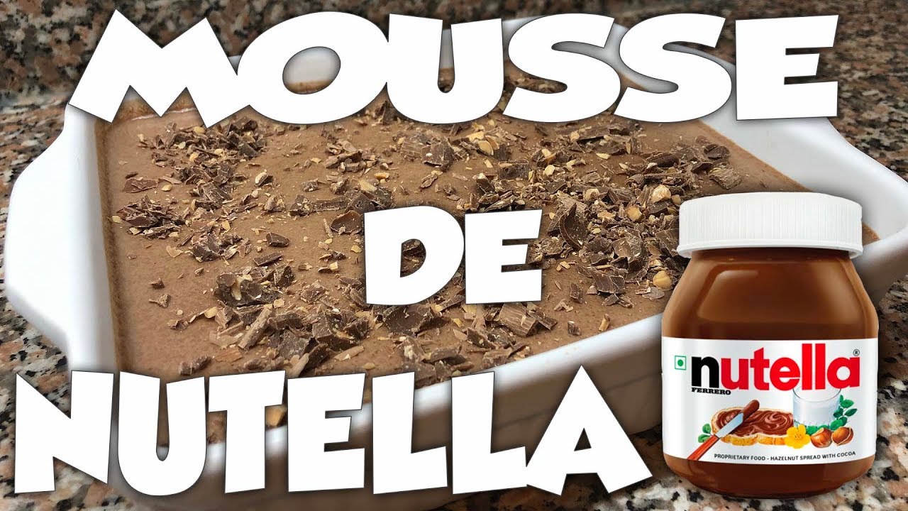 MOUSSE DE NUTELLA