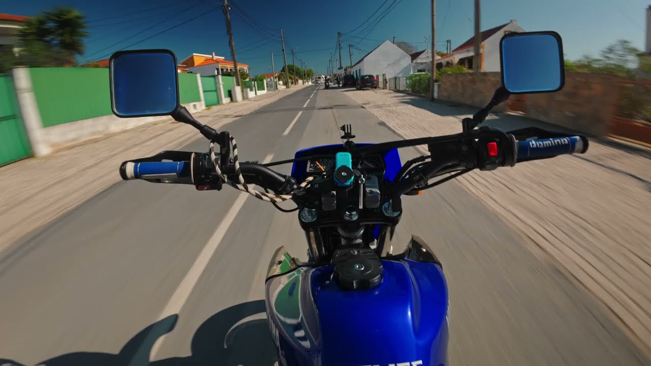 CHILL RIDE YAMAHA XT 600 PURE SOUND - ONBOARD RAW AUDIO - 4K