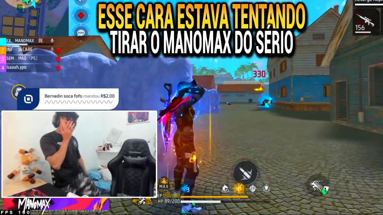 MANOMAX CONSEGUIU IMPRESSIONAR ESSA MENINA E CALAR ESSE HATER, VEJA O QUE ACONTECEU!!!