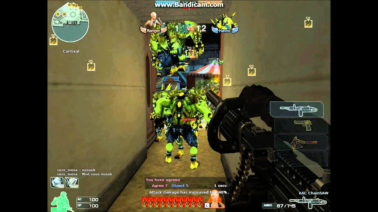 Crossfire NA HMX Carnival Block Glitch-How To Kill 6 Mutants in 1 Second