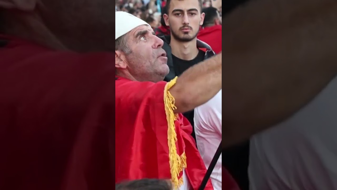 Mass protests erupt in Albania over Kushner resort plan #shorts