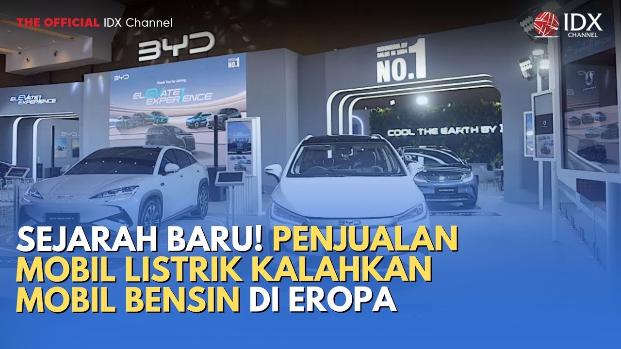 Sejarah Baru! Penjualan Mobil Listrik Kalahkan Mobil Bensin di Eropa | TECH BIZZ