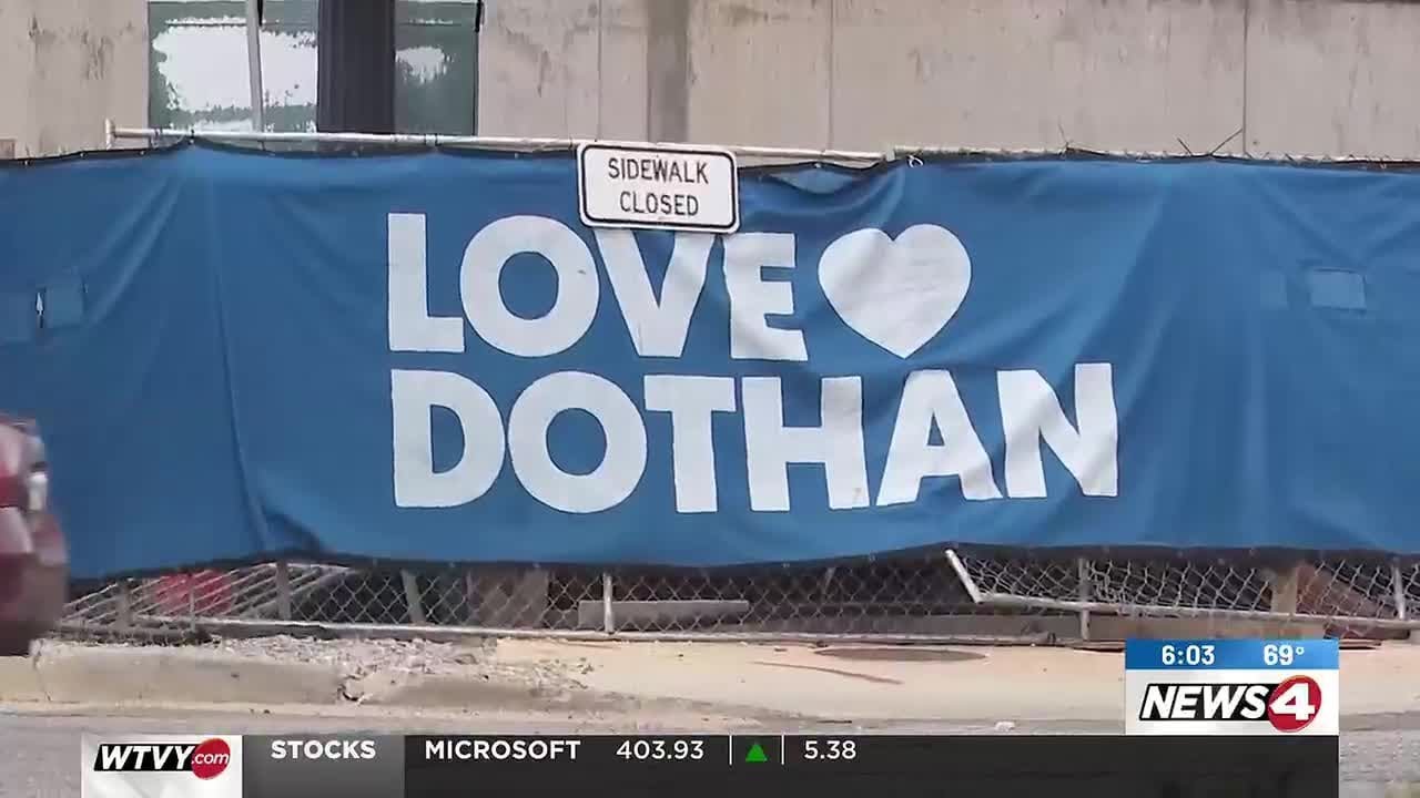 Dothan city hall project on track as downtown development continues