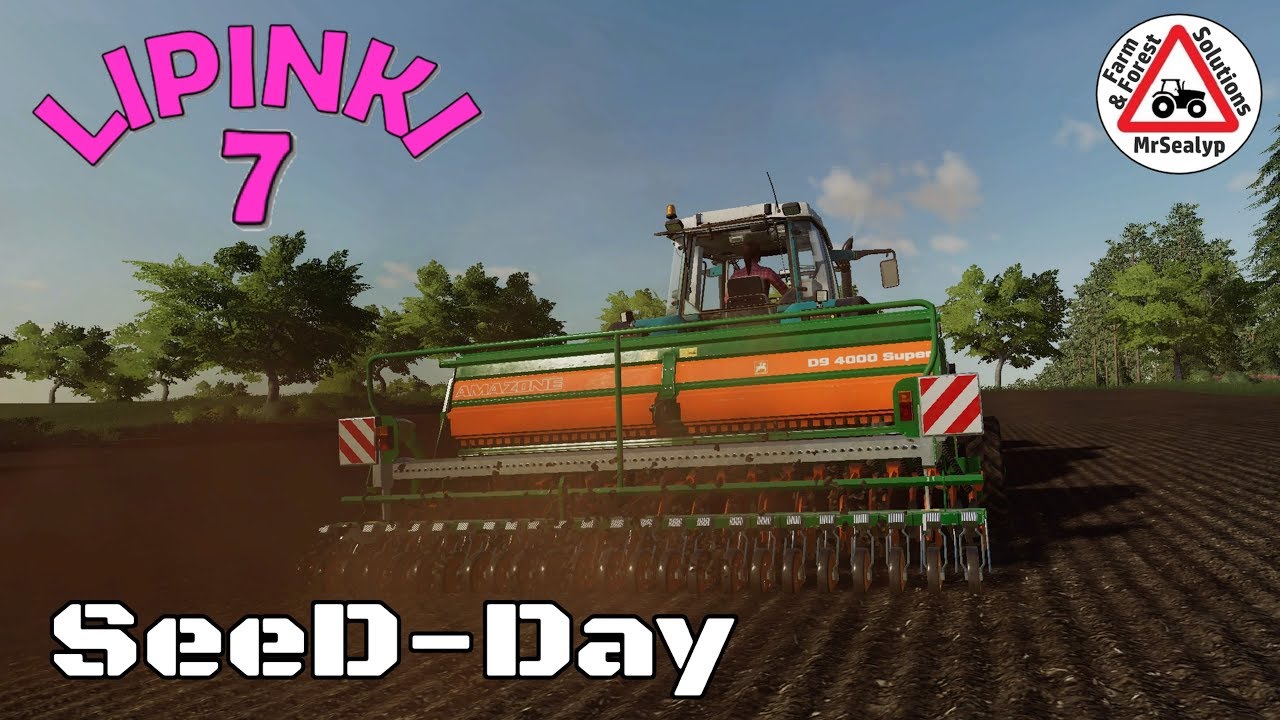 LIPINKI, #7, SeeD-Day! Farming Simulator 19, PS4, Let's Play, zielak04.