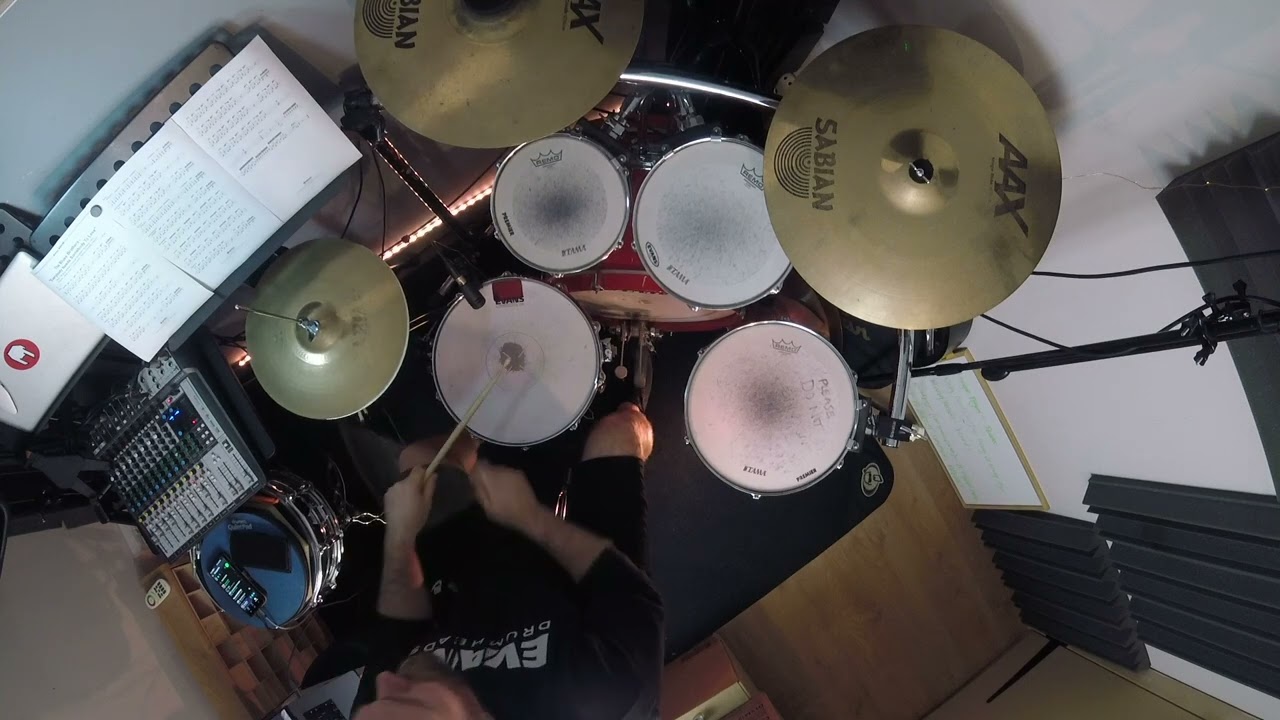 The Blues Brothers - Everybody Needs Somebody To Love - Drumkit Sheet Music Demonstration