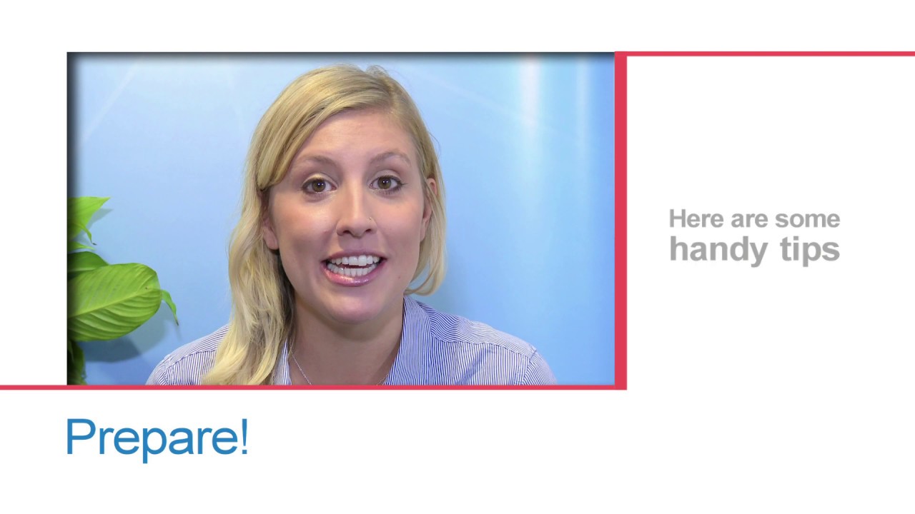 Video interview Hints & Tips