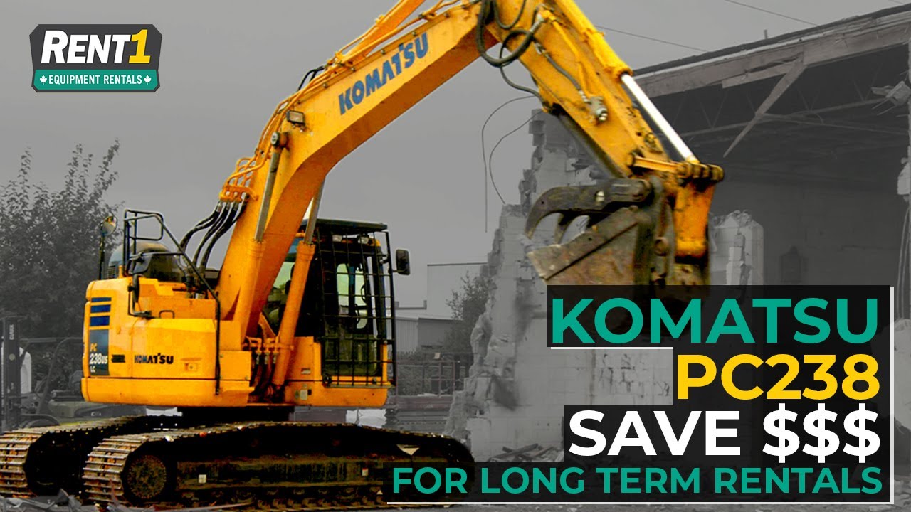 We Have A Promotion On This Komatsu PC238! - www.Rent1.ca