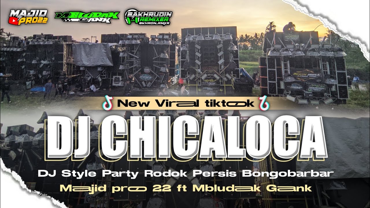 DJ PARTY CHICALOCA ASEK ASEK RODOK MBEROT - MBLUDAK GANK - BAKHRUDIN REMIXER
