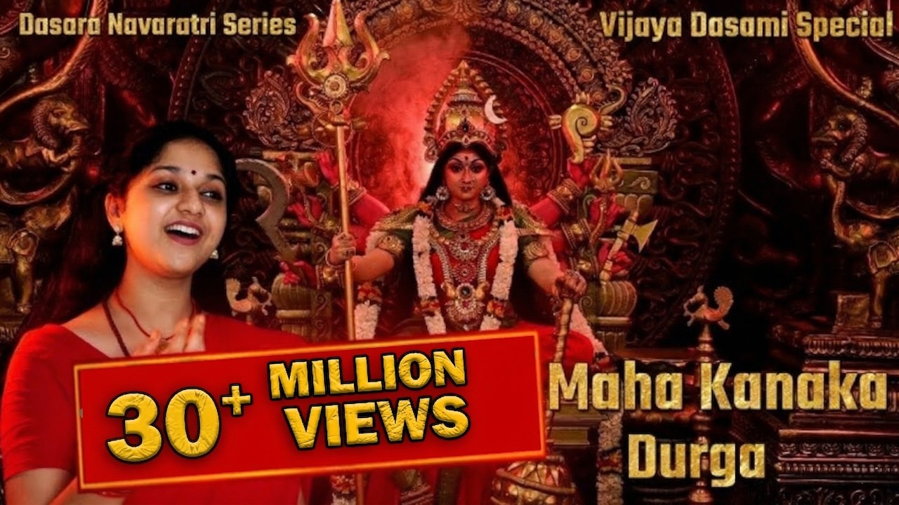 Celebrate Vijayadashami with Maha Kanaka Durga's Divine Alankaaram! 🕉️🌟Srilalitha Singer | Harsadjee