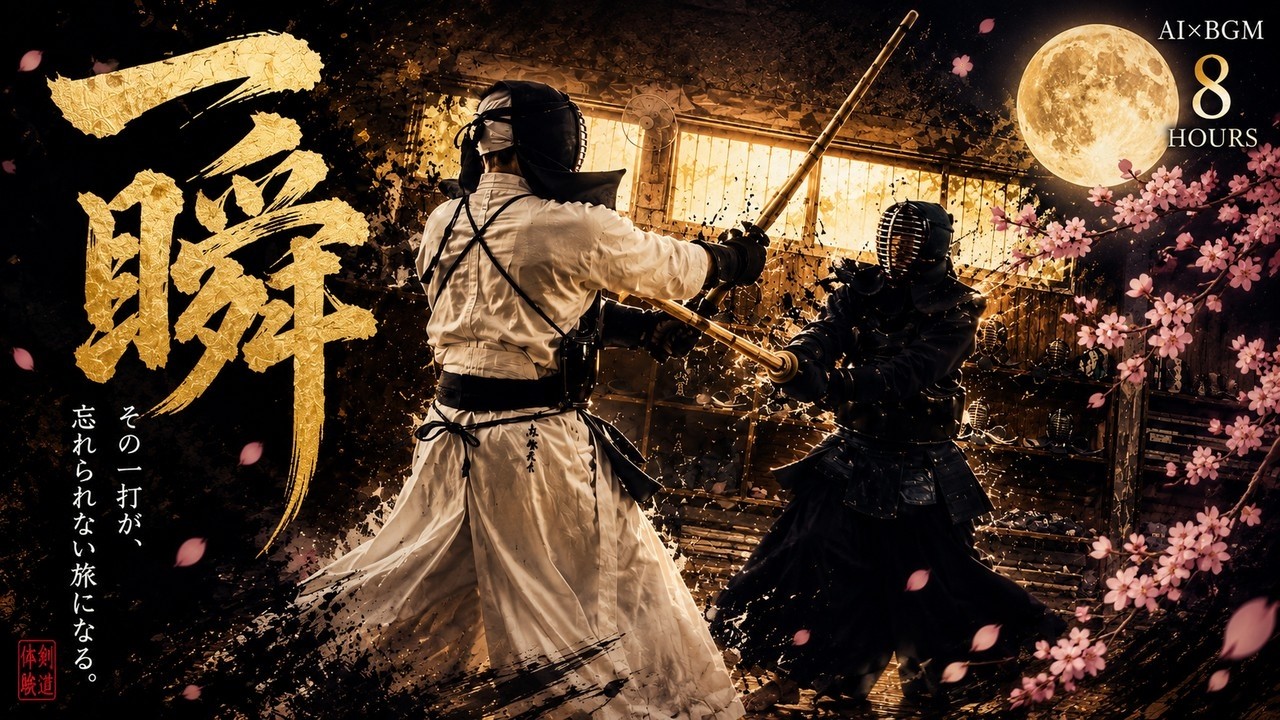Isshun 一瞬 ⚔️ The Decisive Moment &mdash; Japanese Kendo Ambient BGM for Deep Focus [8 Hours]