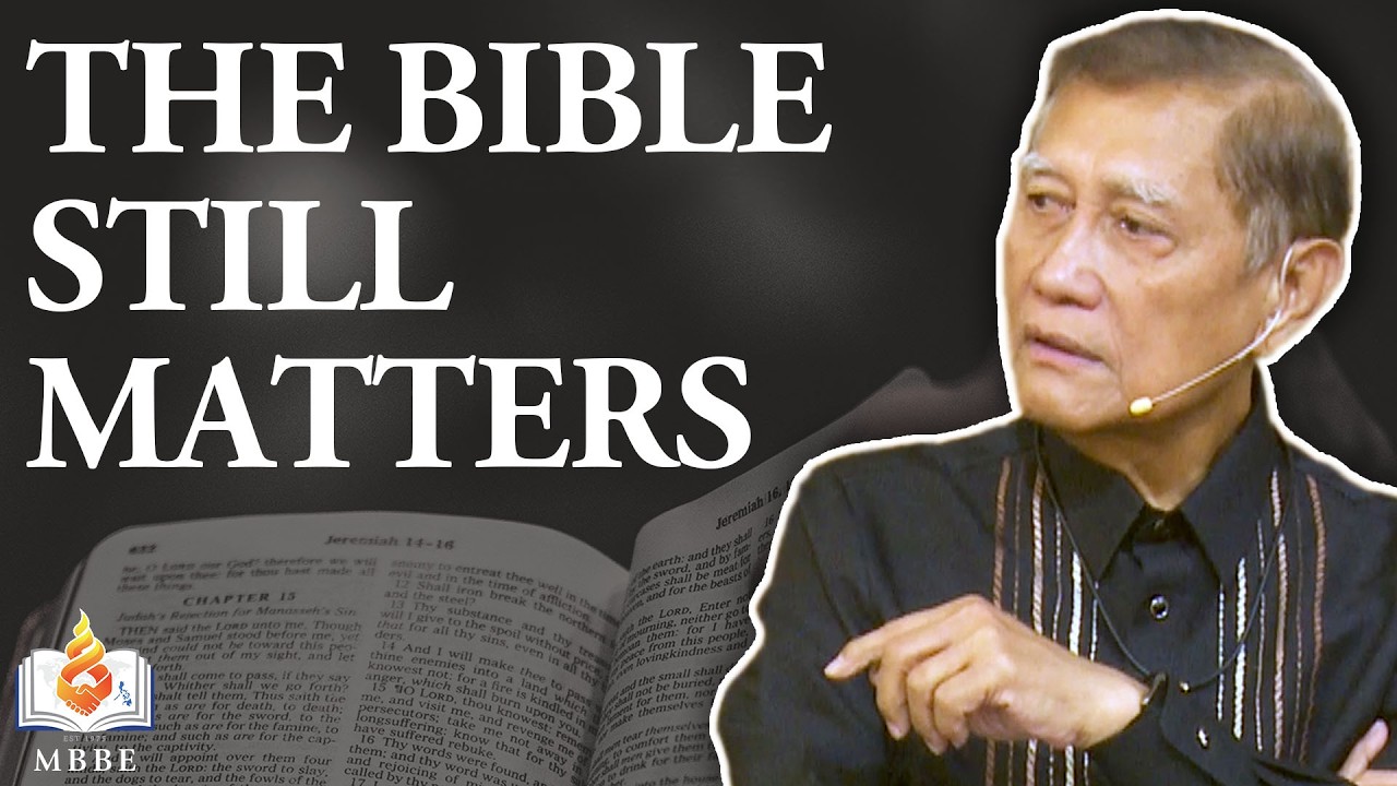 How Can the Bible and the Gospel Be Relevant to Our Day and Age? (Part 1) - Dr. Benny M. Abante, Jr.