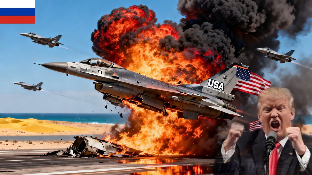 7 минут назад состоялся первый воздушный бой между американским F-16 и российским МиГ-29. Посмотрите