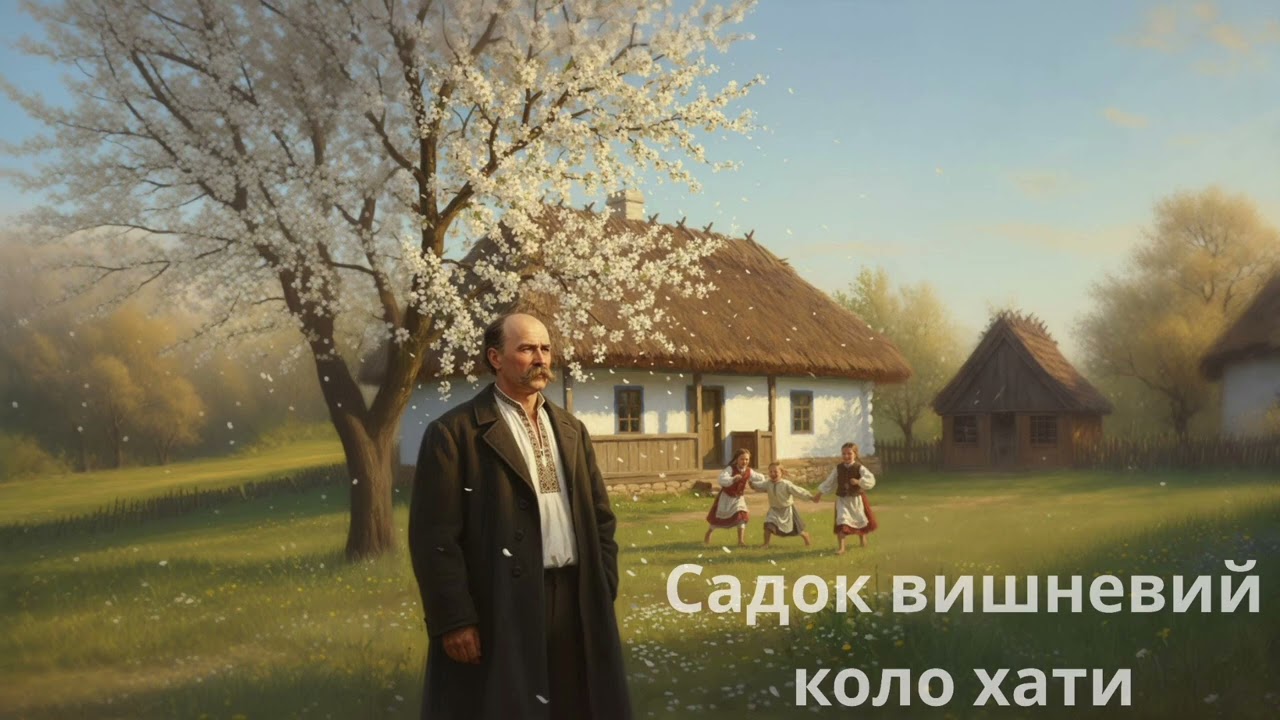 Тарас Шевченко - Садок Вишневий Коло Хати | Українська Поезія в Піснях