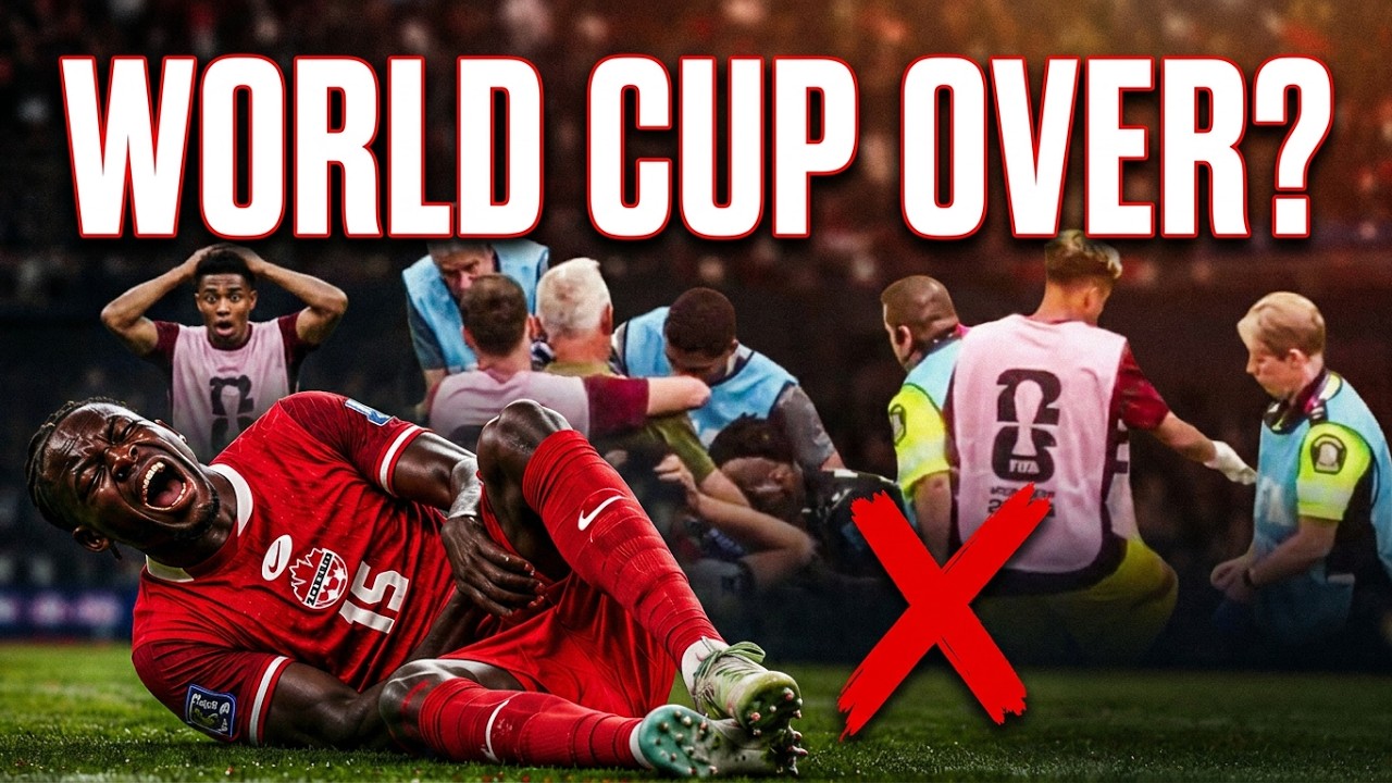 Ismael Kone Gets Injured     #worldcup2026 #canada #canadafootball #injury #soccer #qatar #cr7
