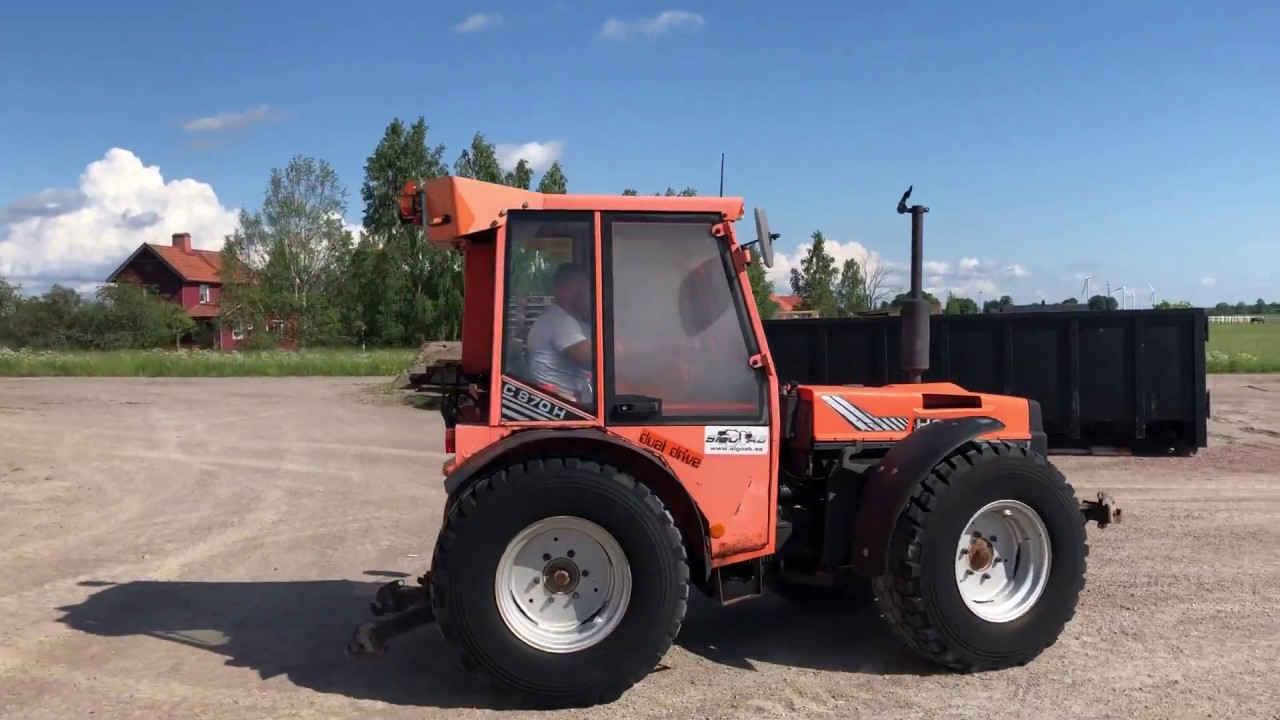 K&ouml;p Midjestyrd traktor Holder C870H p&aring; klaravik.se