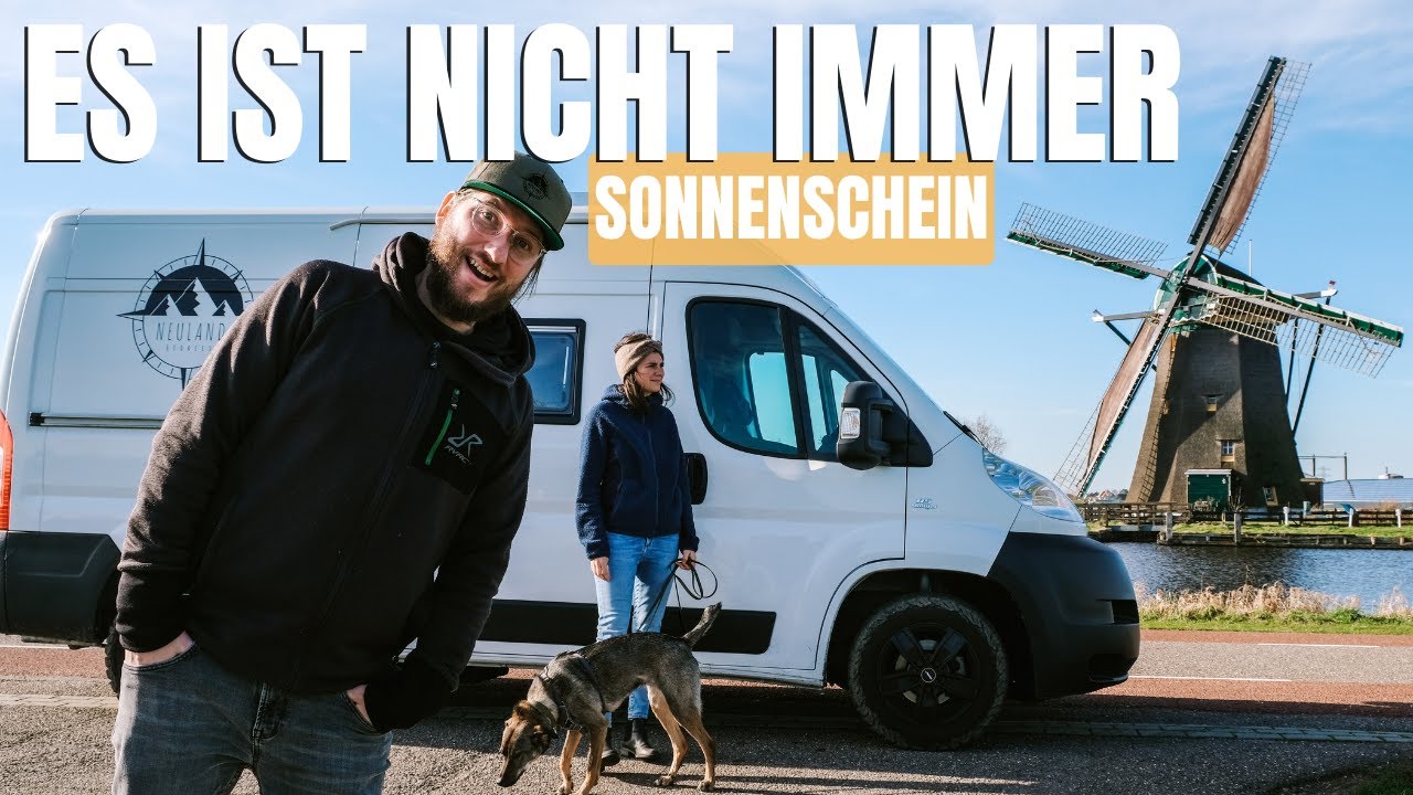 WINTERCAMPING in den NIEDERLANDE | Der Süden kann warten | Van Life Europe Episode #33
