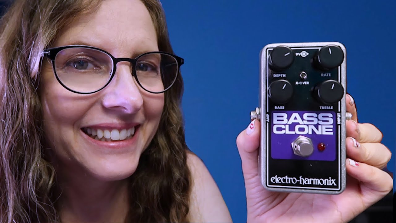 EHX Bass Clone Chorus Pedal Review Demo