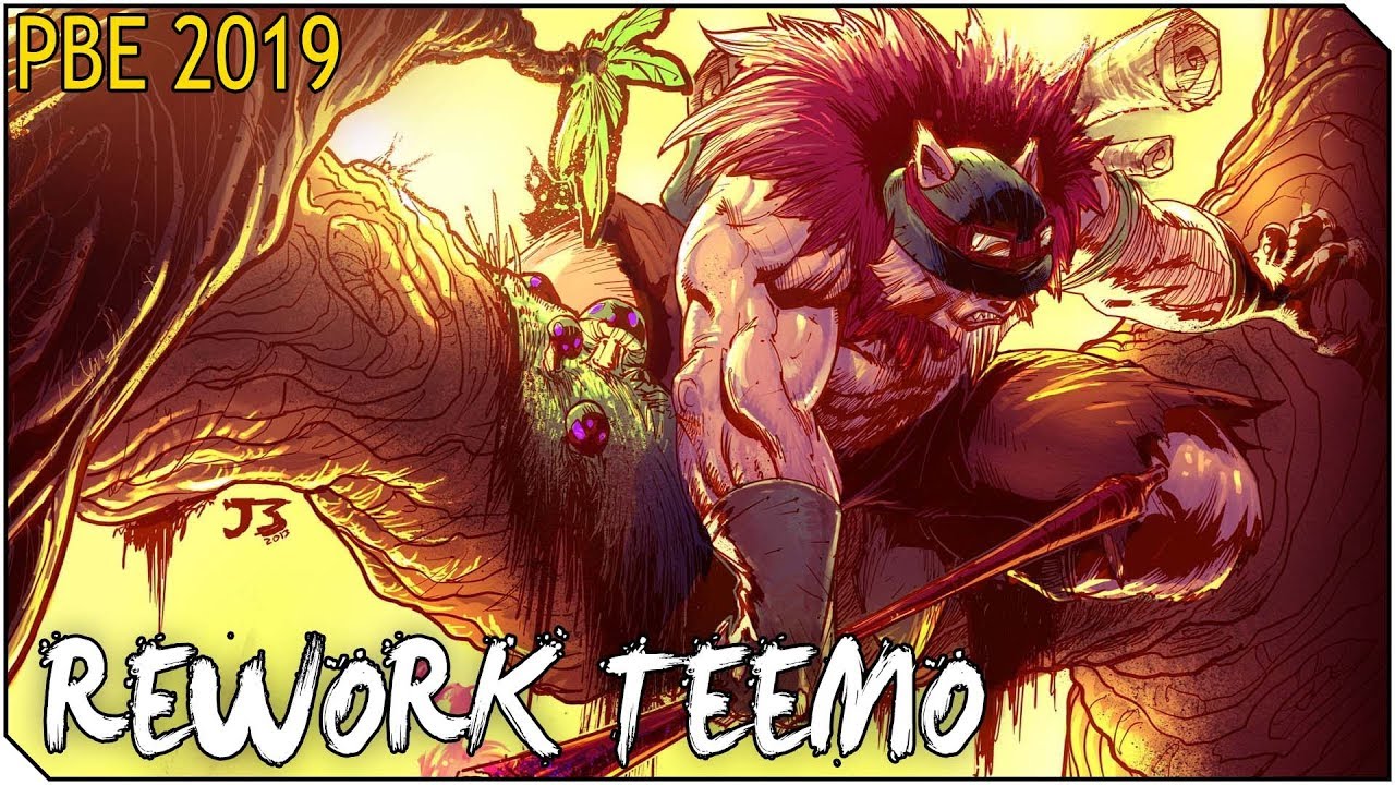 TEEMO REWORK | x5 Setas - Veneno Pasivo - Invisibilidad en movimiento xDDDD