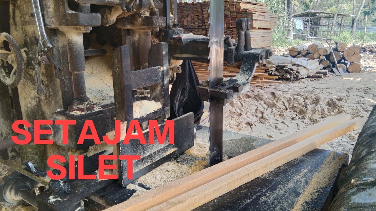 CARA ASAH GERGAJI PITA UNTUK KAYU KERAS