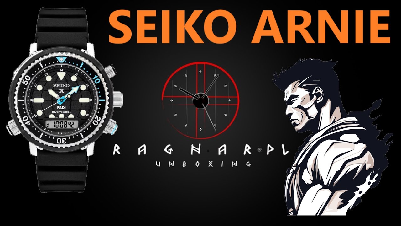SEIKO ARNIE - kultowy model z lat 80tych - SNJ037P1, SNJ035P1 prezentacja