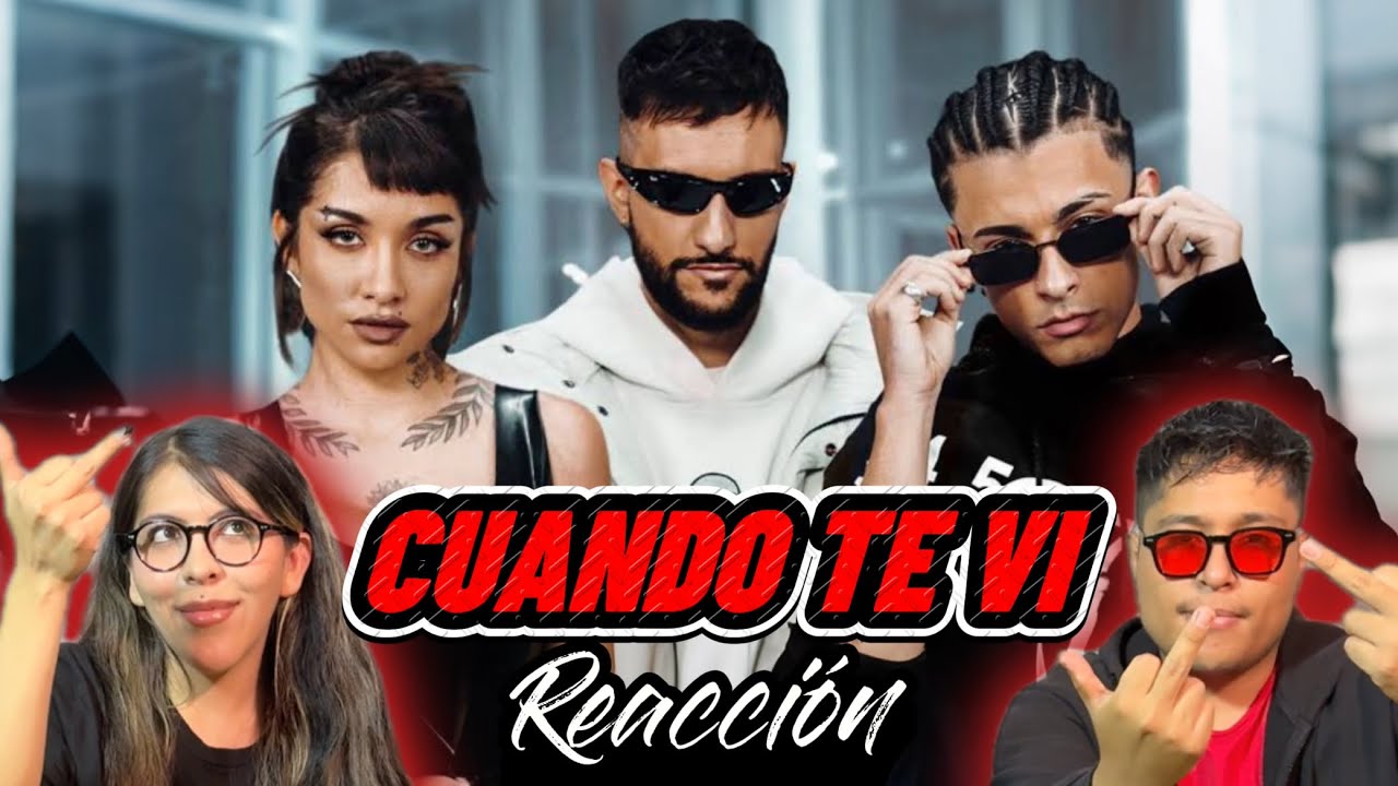 Maria Becerra, Trueno, Big One - Cuando Te Vi | CROSSOVER #5  (reacción)