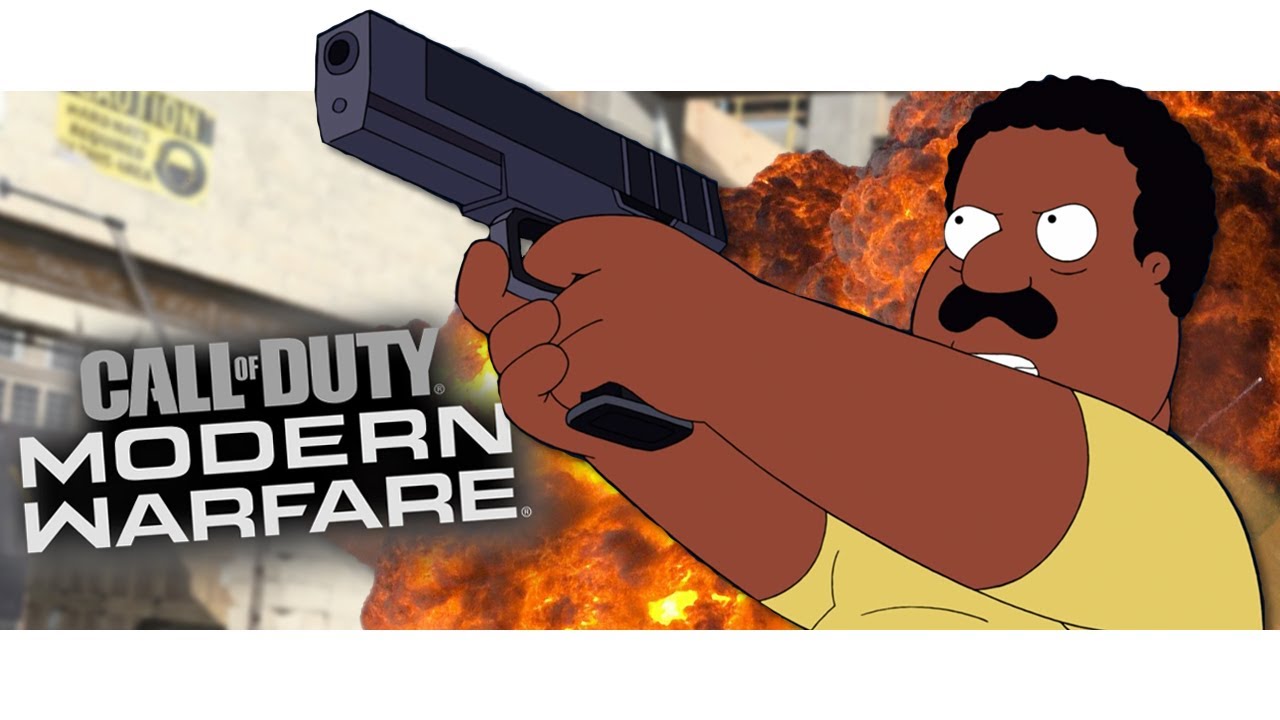 Кливленд Браун играет в Modern Warfare! (В честь Майка Генри)