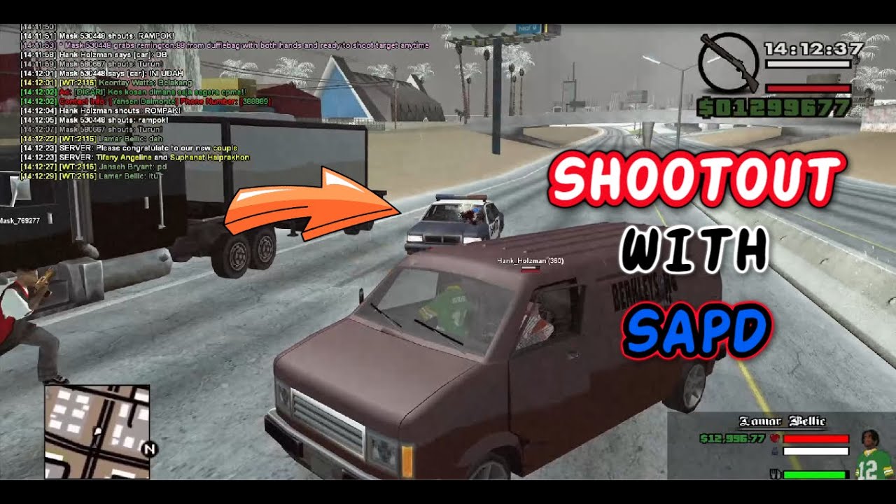 [JGRP] Robbery berujung Shootout sama PD | PART 28