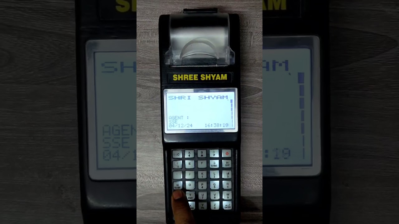 How to Easily Manage Reports with a Zoo Ticketing Machine by Shree Shyam Handheld 