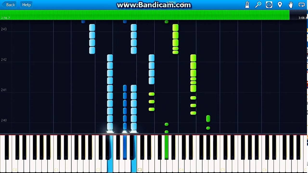 Rossini: William Tell Overture: Final piano (Synthesia)