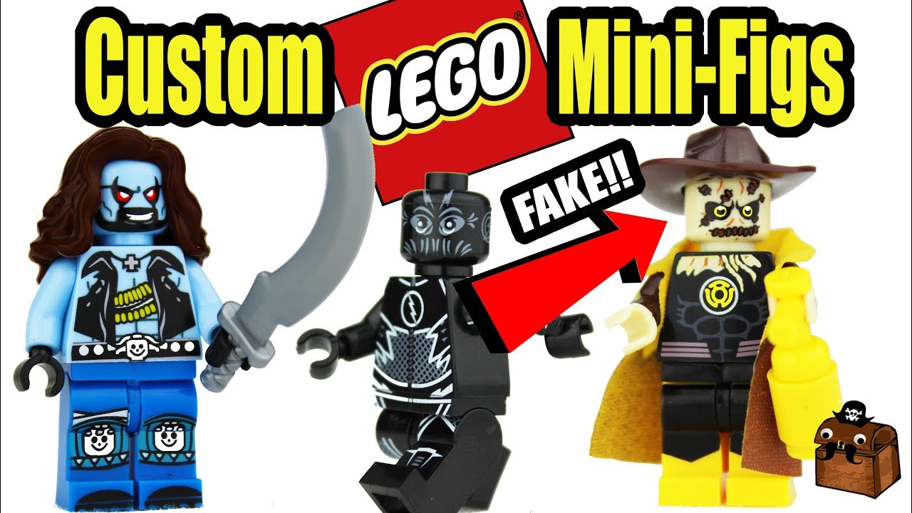 DC LEGO Knockoff Minifigures 2017