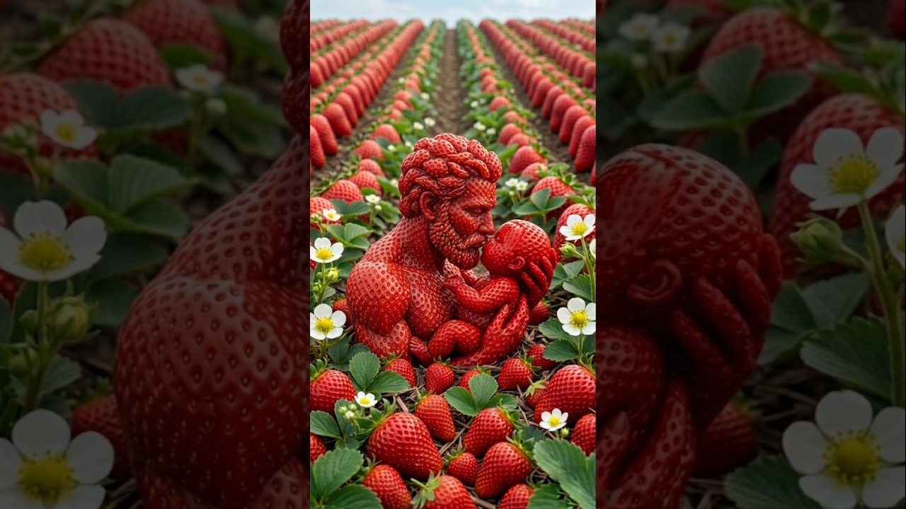 Wonderful fruits that bring relaxation 560 😱🍌🥝🍒🫐🍏🍅🍓 #shorts #nature #fruit
