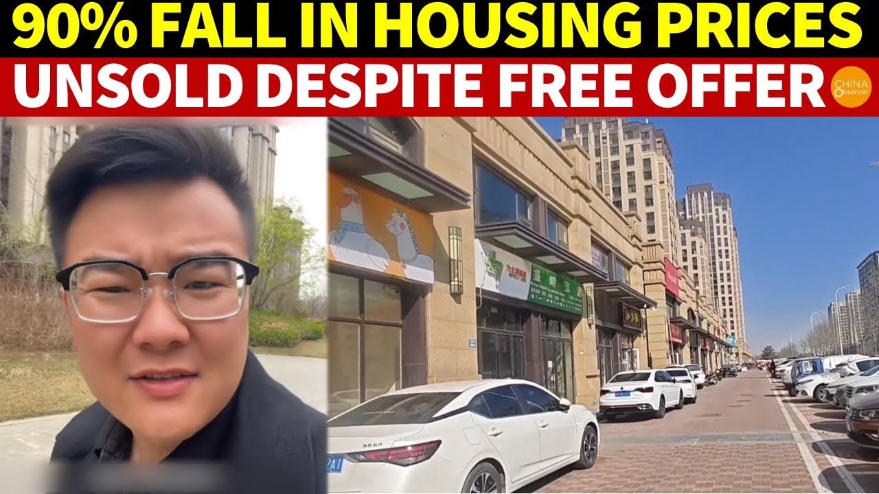Housing Prices in China Drop 90%, ‘Surrounding Beijing’ Homes Remain Unsold Even When Offered Free