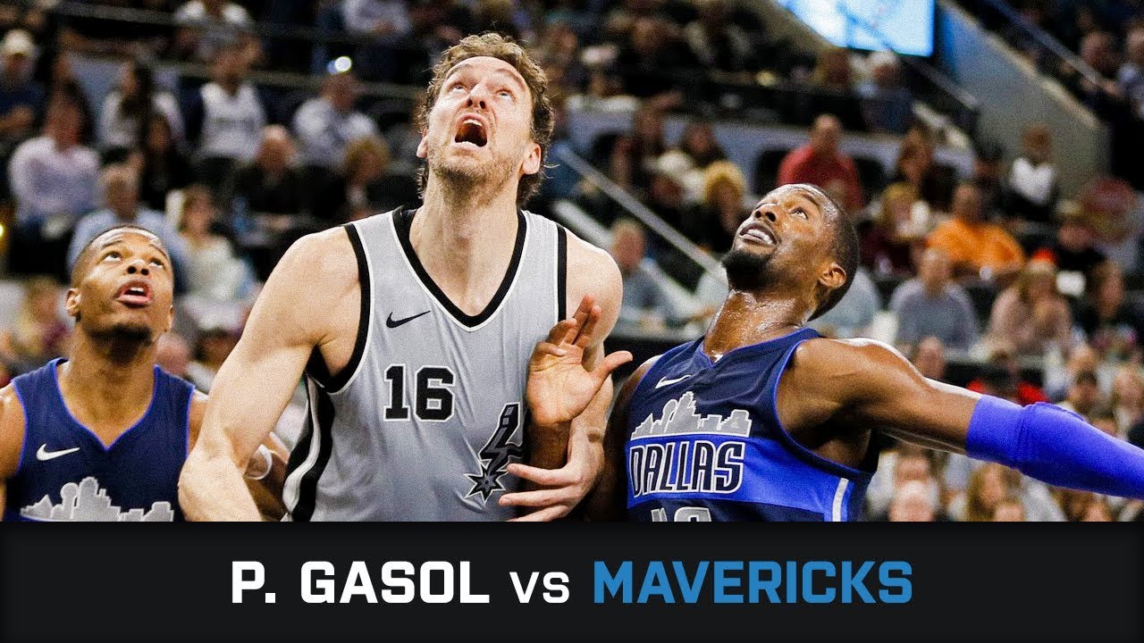 Pau Gasol's Highlights: 25 PTS, 4 AST, 1 STL vs Mavericks (27.11.2017)