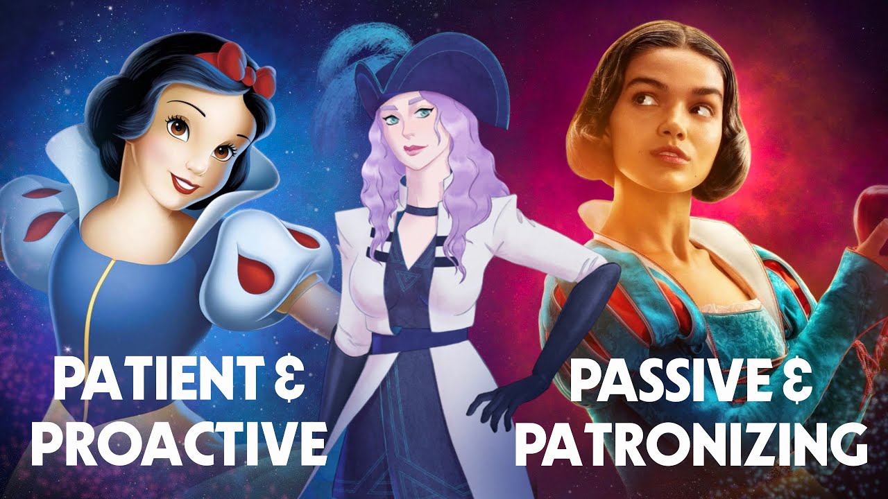 The Passive Girlboss: How NOT to write a hyper feminine character (Disney's 2025 Snow White Remake)