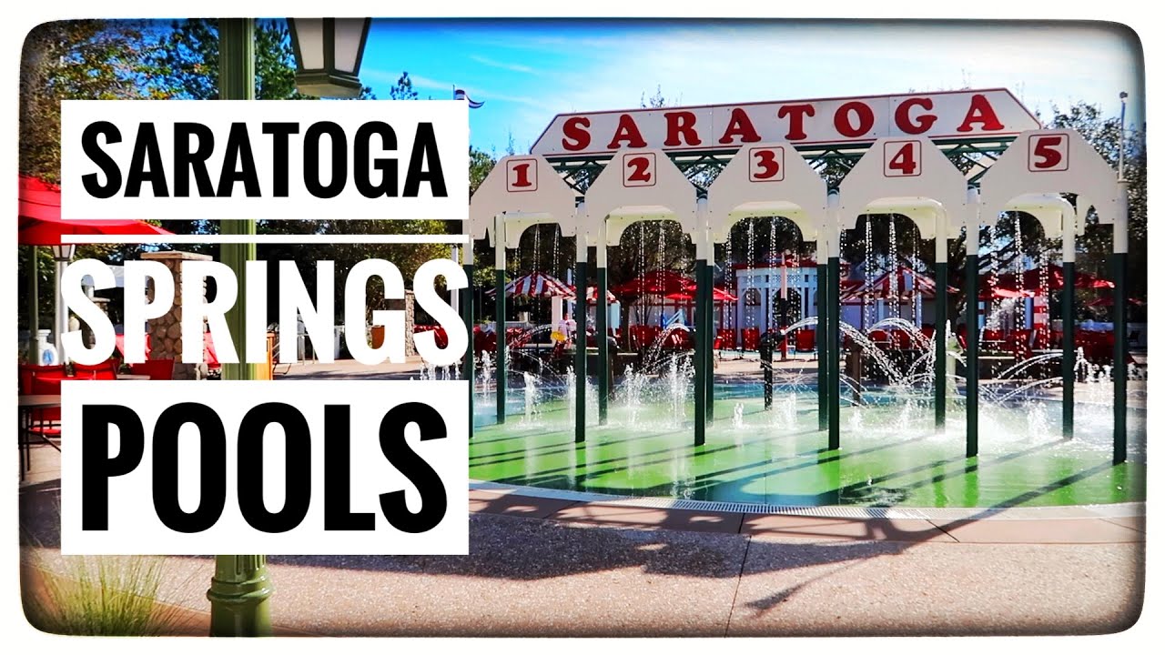SARATOGA SPRINGS POOLS | High Rock Spring, The Paddock, & The Grandstand Pools | Disney World