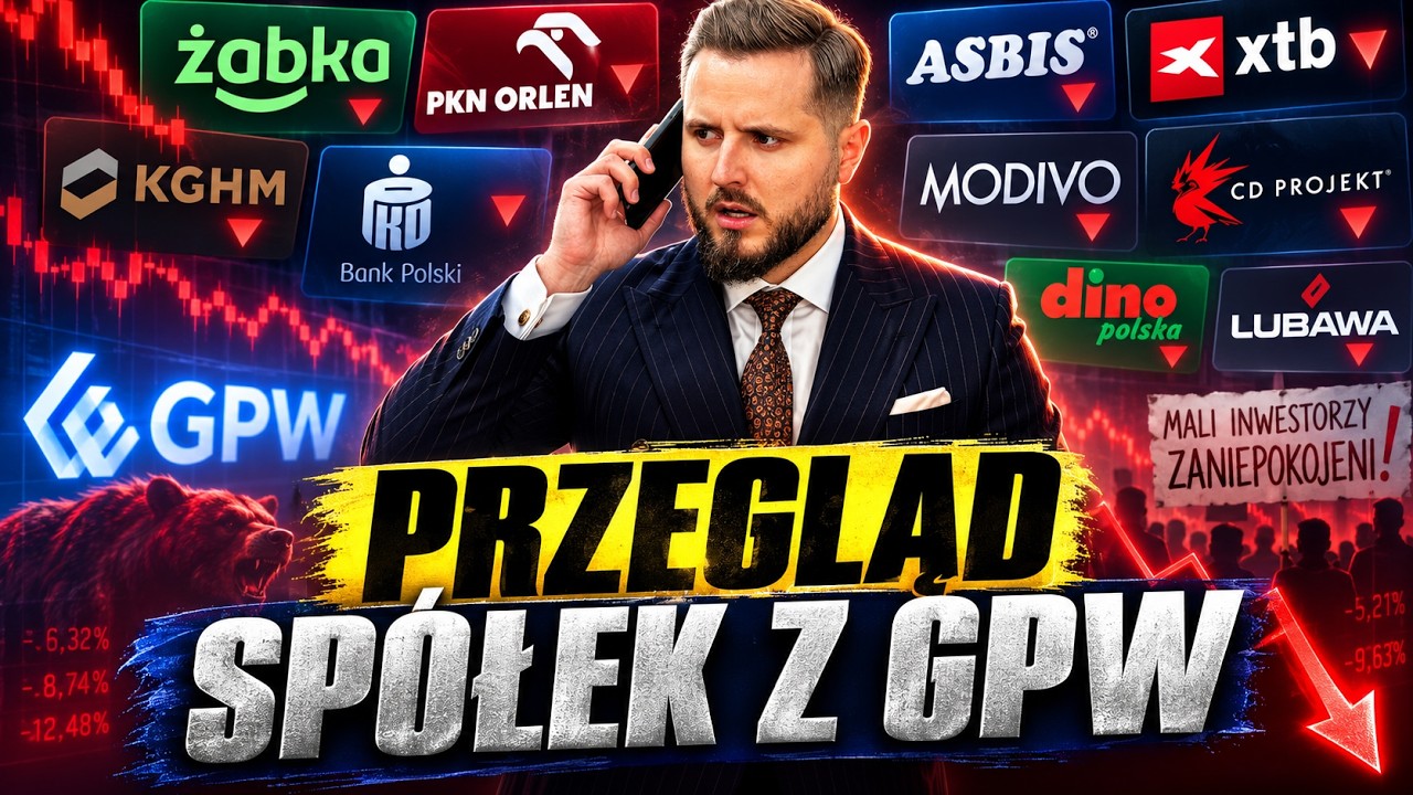 Ulubione sp&oacute;łki inwestor&oacute;w indywidualnych z GPW zaczynają korektę? Co dalej?