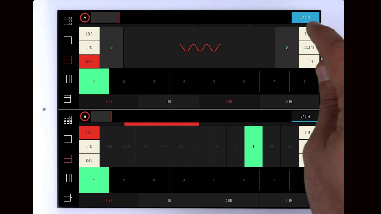 Traktor Module Player view | Ableton & Traktor controller for iPad