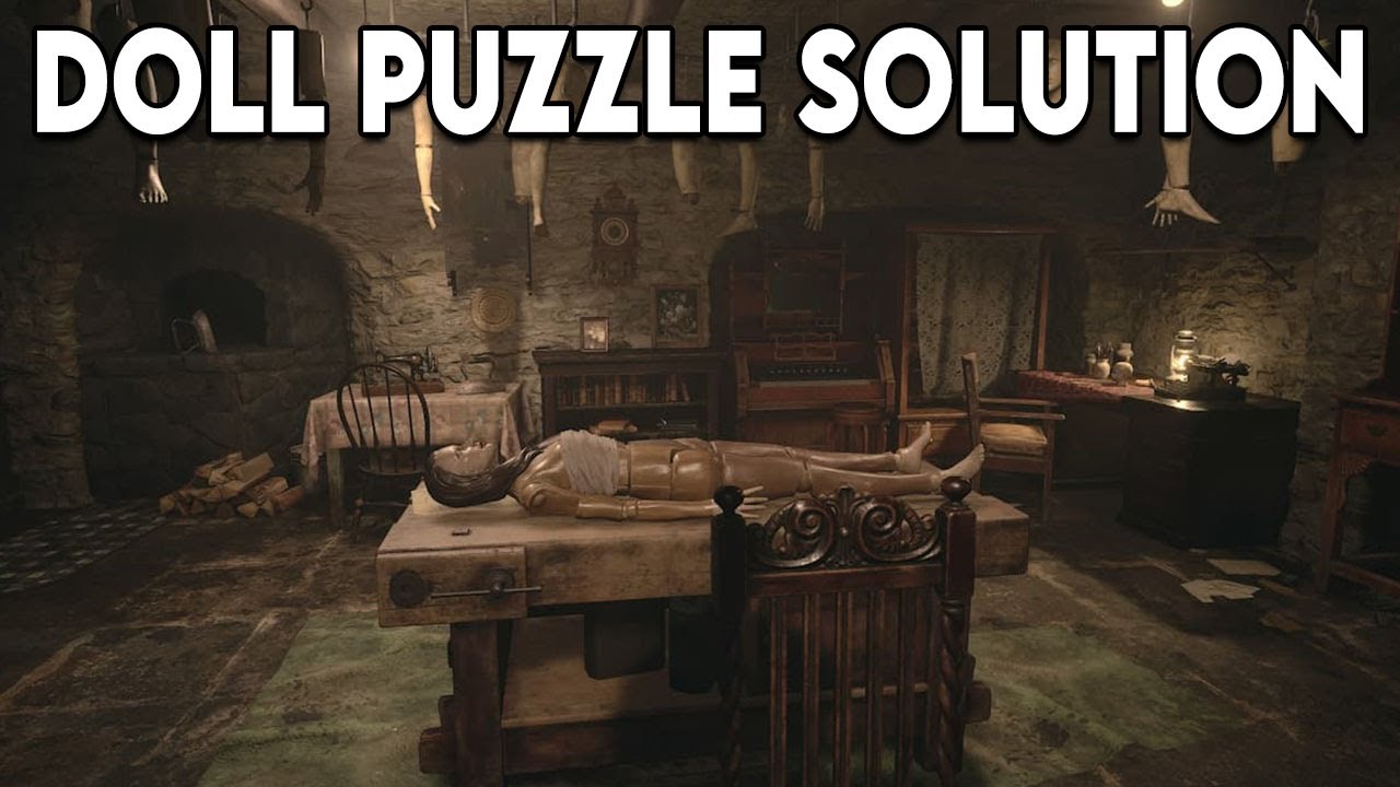 House Beneviento Mannequin Puzzle - Resident Evil Village - Doll Puzzle Solution