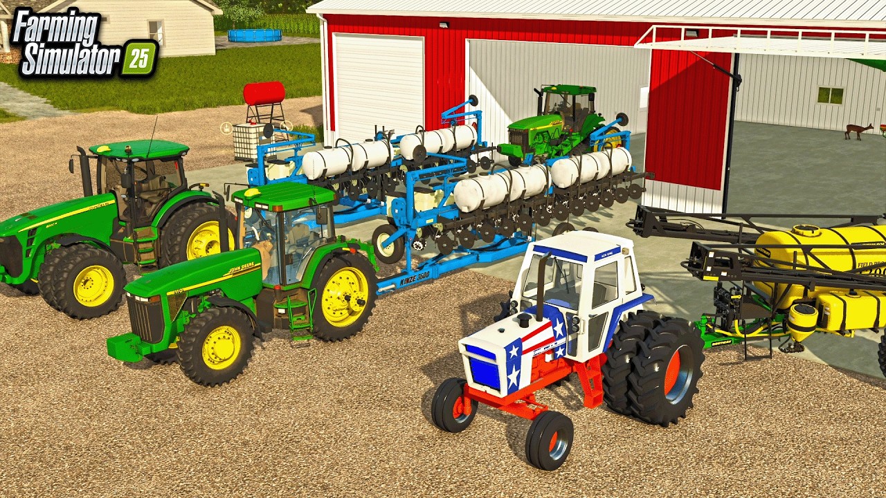 SPRING PLANTING IN WISCONSIN! (2 KINZE PLANTERS & SPIRIT OF 76 TRACTOR!) | FS25
