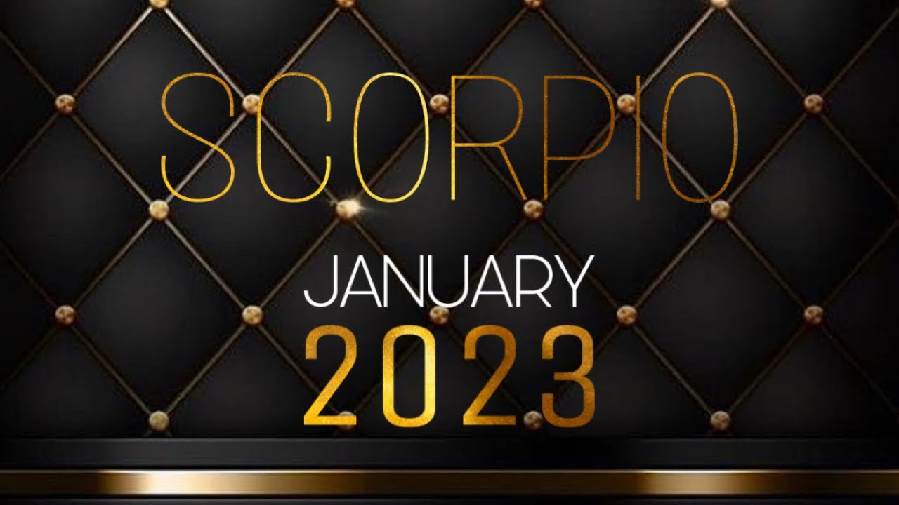 Scorpio JANUARY 2023 | This Person Shows Up Just In Time! - Scorpio Tarot Reading