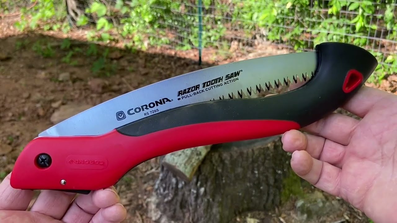 Corona Razor Tooth Saw 10”, Cuts, Steels, Strikes, Scrapes
